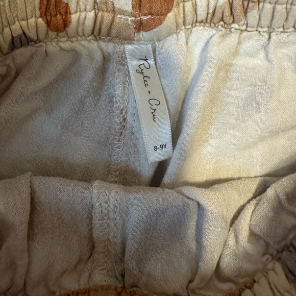 Rylee and Cru Oceanside Top and Wide leg pant in Abstract print size 8-9 - Picture 6 of 9